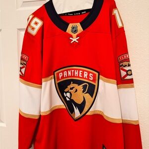 Fanatics Red NHL Licensed Panthers Jersey